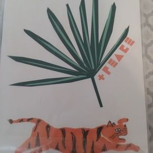 4 piece luggage stickers